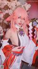 Coser@Byoru: Yae Miko x Raiden Shogun (95 photos) P28 No.ea605d