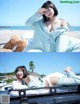 Amisa Miyazaki 宮崎あみさ, ヤングチャンピオンデジグラ SLEEPING GIRL ～眠れる海の美少女～ Set.01 P2 No.b8ed50
